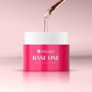 Silcare Base One French Pink 50g – professzionális félig átlátszó építőzselé francia körömhöz