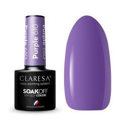 Claresa Gél lakk PURPLE 610#