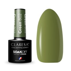 Claresa Gél lakk GREEN 802#
