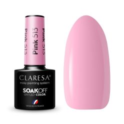 Claresa Gél lakk PINK 513#