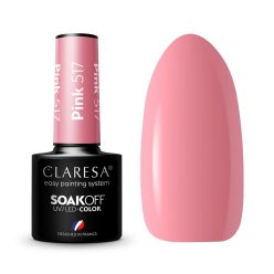 Claresa Gél lakk PINK 517#