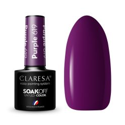 Claresa Gél lakk PURPLE 619#