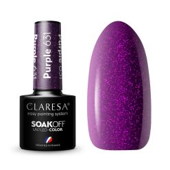 Claresa Gél lakk PURPLE 631#
