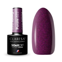 Claresa Gél lakk PURPLE 622#