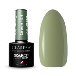 Claresa Gél lakk GREEN 801#
