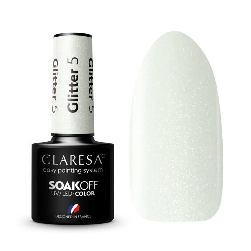 Claresa Gél lakk GLITTER 05#