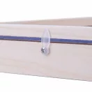 Fa keretes bemutató doboz 12x17 cm