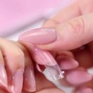 Dual Formy (Reverse) tip POLYgel-hez – 100 db újrahasználható köröm tip