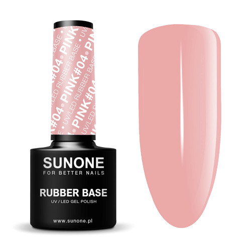 Sunone Rubber Base Pink 04#