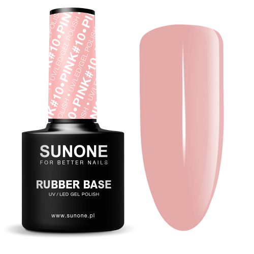 Sunone Rubber Base Pink 10#