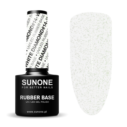 Sunone Rubber Base White Diamond 14#