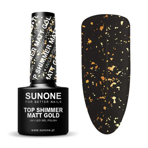 Sunone Top Shimmer Matt Gold