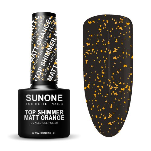 Sunone Top Shimmer Matt Orange