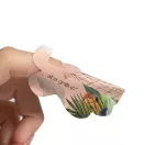 Körömépítő sablon flamingó mintával – profi használatra, 500 db-os tekercs