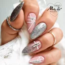 MollyLac géllakk Stardust Nr. 31 – holografikus csillámos géllakk nőknek