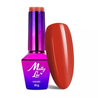 MollyLac Géllakk Crimson Nr. 42 – karmazsin vörös árnyalat, prémium minőség