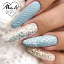 MollyLac Summer breeze Nr. 104 világoskék géllakk elegáns nyári árnyalatban