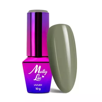 MollyLac géllakk Pastel Glade Nr. 106 – természetes khaki zöld árnyalat