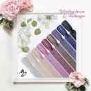 MollyLac Géllakk - Prosecco Nr. 381 csillámos esküvői géllakk