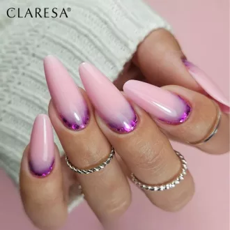 Claresa Soft&Easy Builder zselé Baby Pink – professzionális körömépítéshez