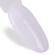 MollyLac Sugar Angel Nr. 456 géllakk – elegáns fehér árnyalat ezüst csillámokkal