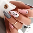 MollyLac Géllakk Burgundy Nr. 41 – elegáns burgundi vörös árnyalat