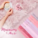 MollyLac Grey Poppy Nr. 478 géllakk – elegáns világosszürke csillámos árnyalat