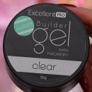 Excellent PRO egyfázisú tixotróp építőzselé Clear 50g kristálytiszta árnyalatban