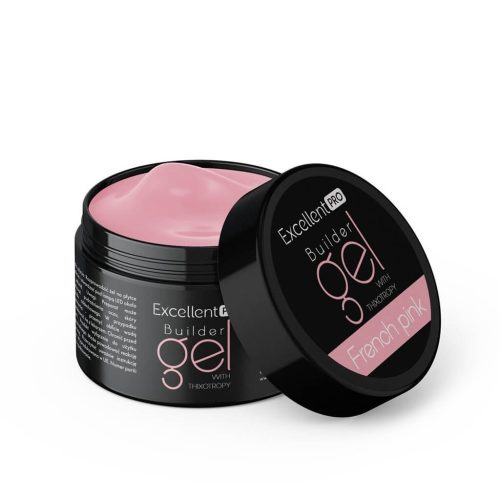 Excellent Pro Tixotróp Építőzselé French Pink 50g
