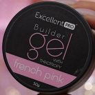 Excellent Pro Tixotróp Építőzselé French Pink 50g