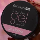 Excellent PRO egyfázisú tixotróp építőzselé Pudding 50g természetes cover árnyalatban