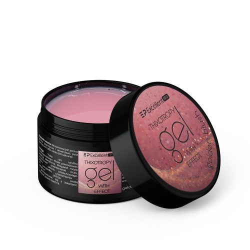 Excellent Pro Egyfázisú, Tixotróp Építőzselé Golden Blush 50g