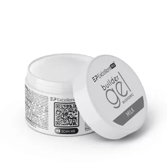 Excellent PRO egyfázisú építőzselé Economic Milk 50g tejes fehér árnyalatban