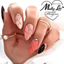 MollyLac Géllakk - Just Trendy Nr. 512 elegáns nude árnyalat karamell tónussal