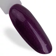 MollyLac géllakk Instinct Nr. 516 – gyöngyházfényű padlizsán árnyalat, Miss Iconic kollekció