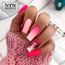 NTN Premium UV/LED Géllakk 174# neon pink HEMA Free