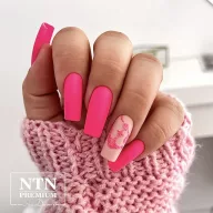 NTN Premium UV/LED Géllakk 174# neon pink HEMA Free