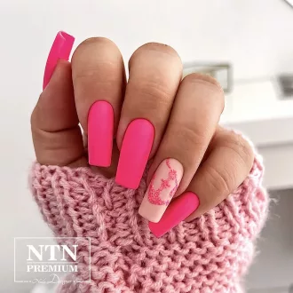 NTN Premium UV/LED Géllakk 174# neon pink HEMA Free