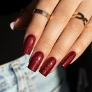 MollyLac Géllakk - Bright Side Nr. 624 - arany és vörös kombinációja