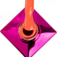 MollyLac Orange Velvet Nr. 721 géllakk – HEMA Free, mély narancs árnyalat