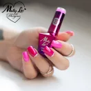 MollyLac Géllakk Pink Tulip Nr. 723 HEMA Free – neon rózsaszín, friss és nőies árnyalat