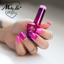 MollyLac géllakk Fuchsia Nr. 724 – HEMA Free neon fukszia árnyalat