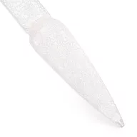 Candy Nail Gél Candy Snow HEMA Free hófehér tejes csillámos díszítő zselé