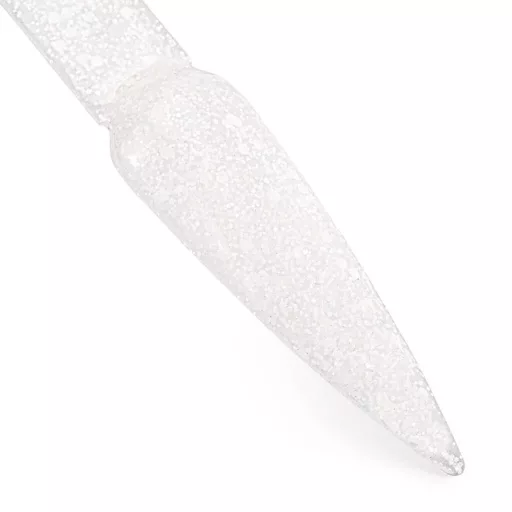 Candy Nail Gél Candy Snow HEMA Free hófehér tejes csillámos díszítő zselé