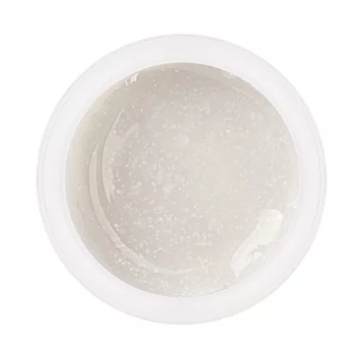 Candy Nail Gél Candy Snow HEMA Free hófehér tejes csillámos díszítő zselé