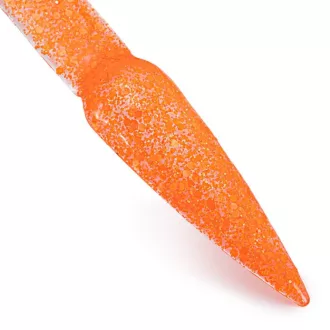Candy Nail Gél Light Candy Orange HEMA Free világos narancs csillámos díszítő zselé