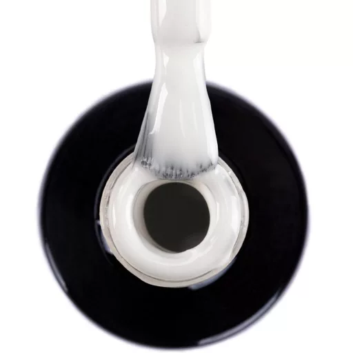 NTN Premium UV/LED Géllakk 306# (HEMA Free) – elegáns, féltranszparens krémes fehér French géllakk