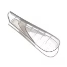 Reverse tip szilikon mosolyvonal francia véghez 03