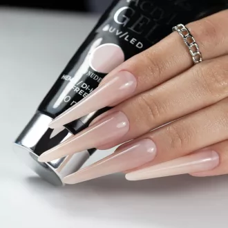 Molly Nails Akryl Gél Nude 30ml HEMA mentes építő gél műkörömhöz