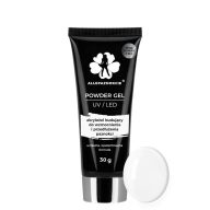Powder Gel White 30ml – HEMA mentes mousse állagú zselé fehér árnyalatban
